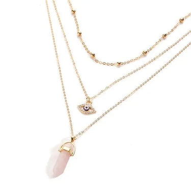 Eye of Protection Crystal Necklace-Your Soul Place